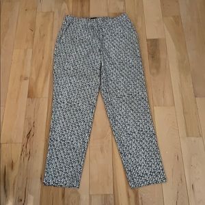 Patterned Ann Taylor Pants